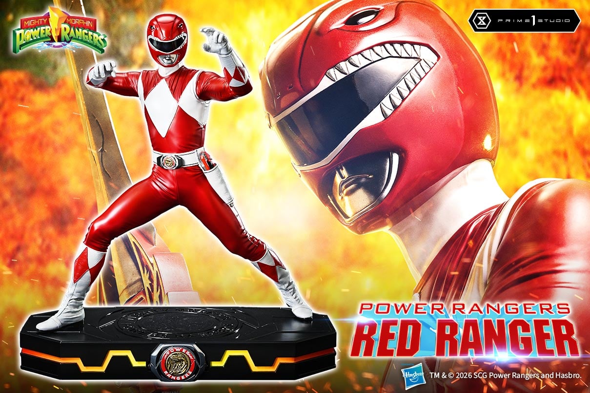 Premium Masterline Mighty Morphin Power Rangers Red Ranger