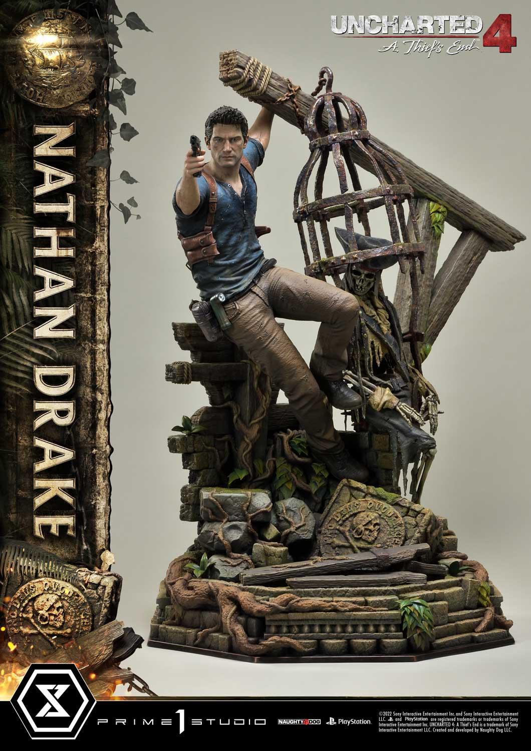 Uncharted 4: A Thief's End - Nathan Drake Statue by Prime 1 Studio