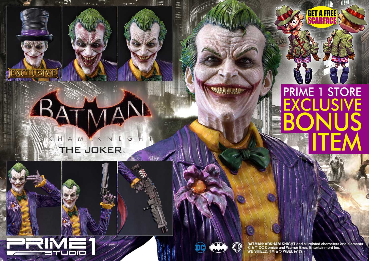Museum Masterline Batman: Arkham Knight The Joker EX Version