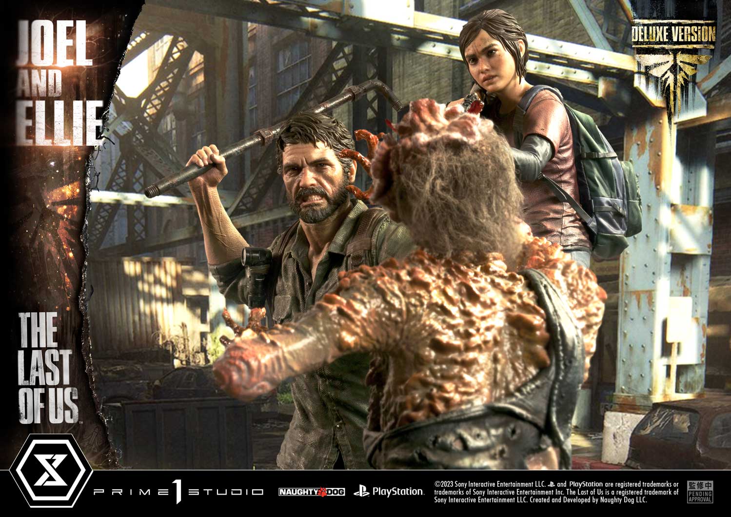 Ultimate Premium Masterline The Last Of Us PartⅠJoel & Ellie DX Bonus  Version