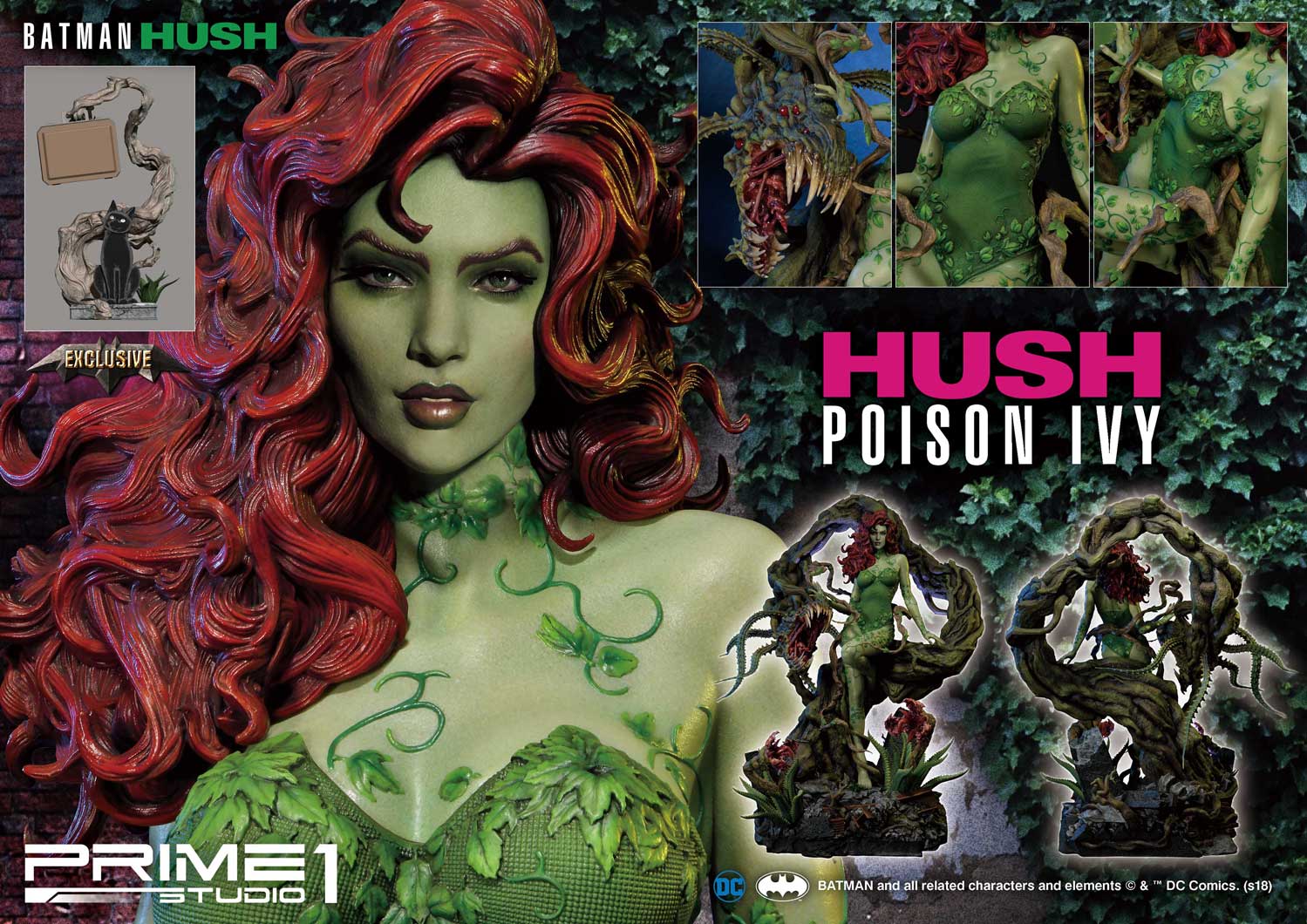 ン 大人気 新品 ノ Batman: Masterline Museum Hush EX Ivy Poison (Comics) バットマン