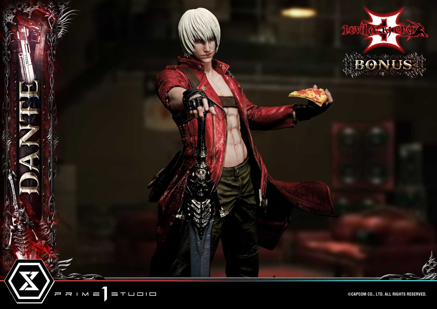 Premium Devil May Cry 3 Dante figure announced by Prime 1 Studio