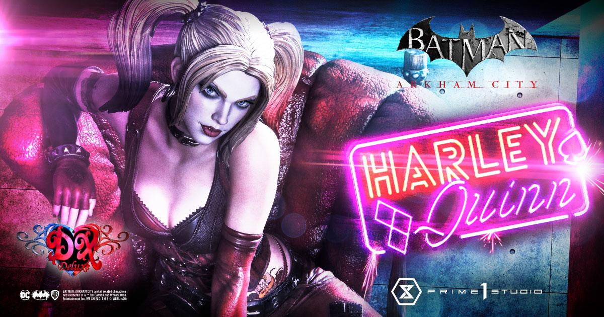 Museum Masterline Batman: Arkham City Harley Quinn DX Bonus Version | |  Prime 1 Studio