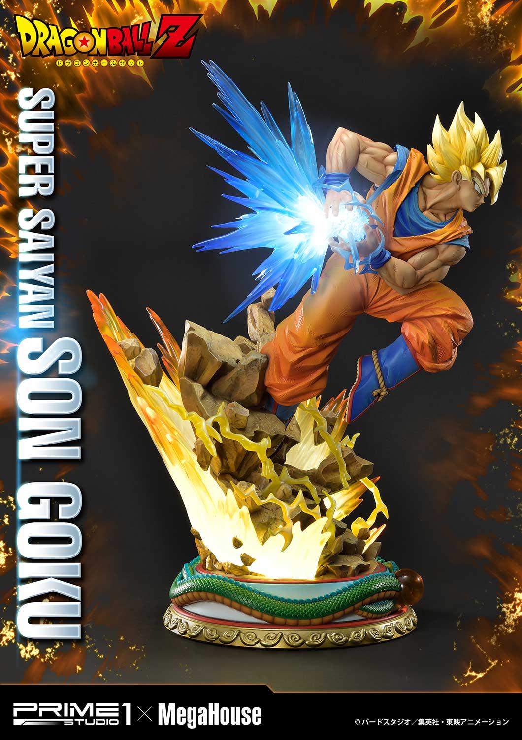 Mega Premium Masterline Dragon Ball Z Super Saiyan Son Goku Deluxe Version