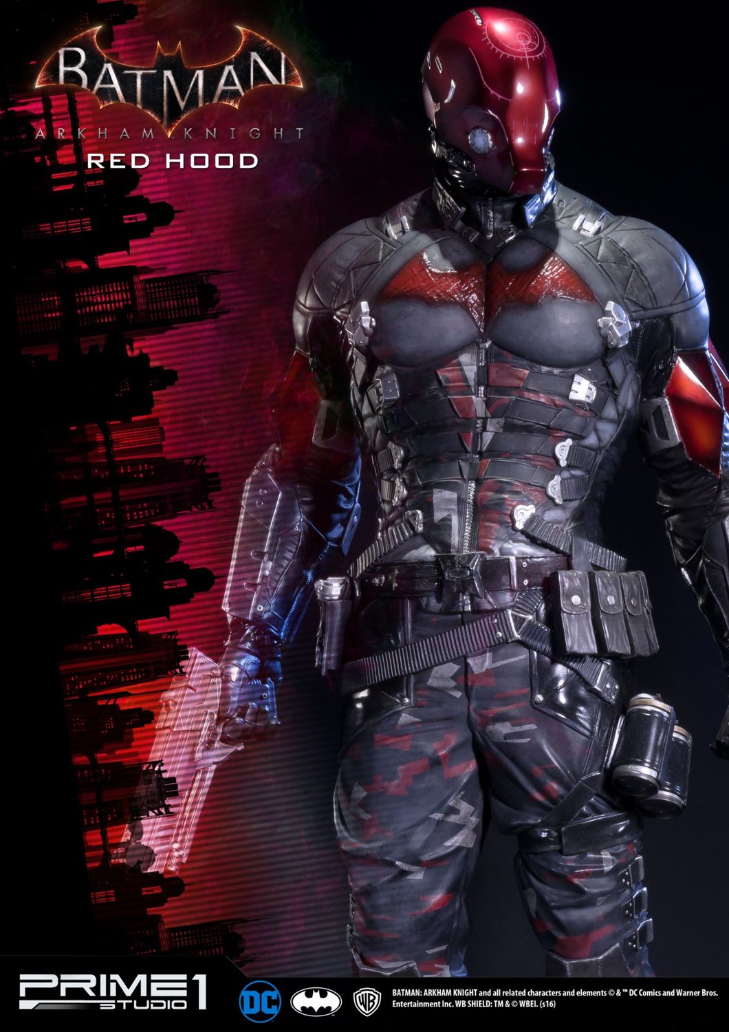 Arkham 1 Masterline Red | Knight Museum Prime Studio | Hood Batman: