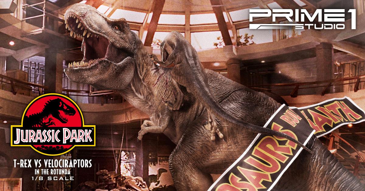 Legacy Museum Collection Jurassic Park (Film) T-REX VS