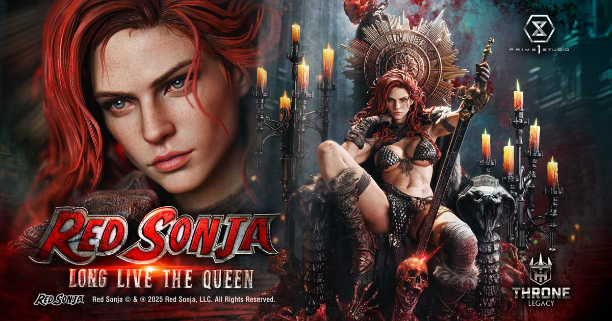 Throne Legacy Red Sonja Red Sonja : Long Live the Queen | STATUE