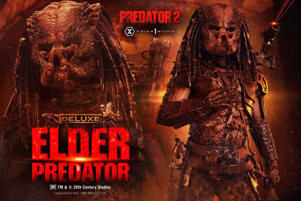 Museum Masterline Predator 2 (Film) Elder Predator DX Bonus Version