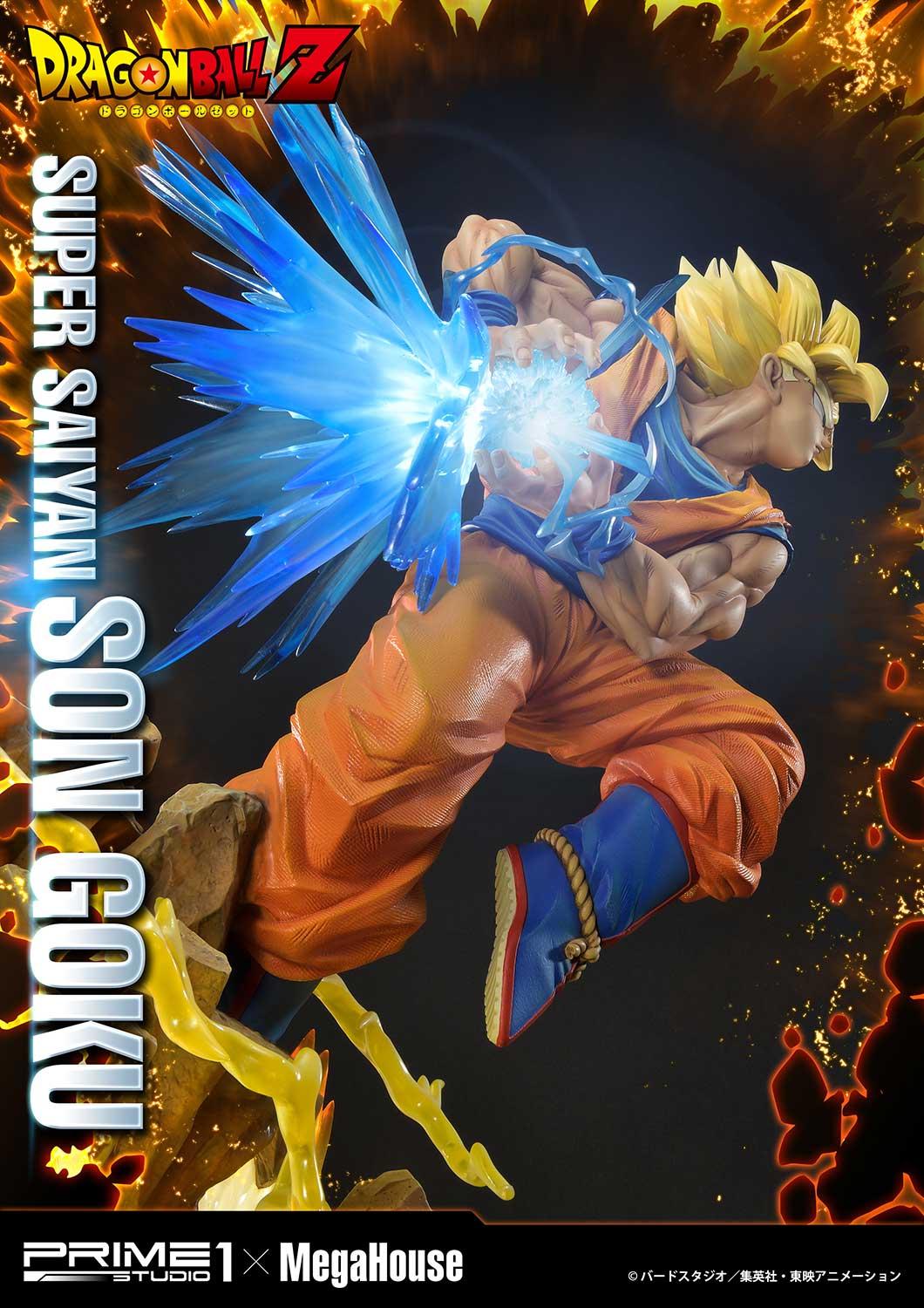 Son Goku Super Saiyan Deluxe - Dragon Ball Prime 1 Studio action