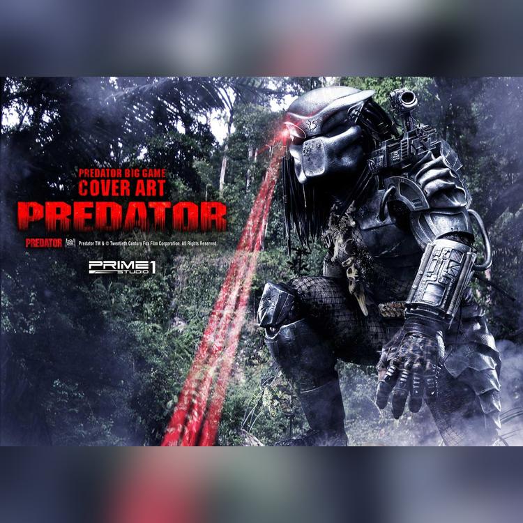 Premium Masterline Predator (Comics) Big Game Cover Art Predator