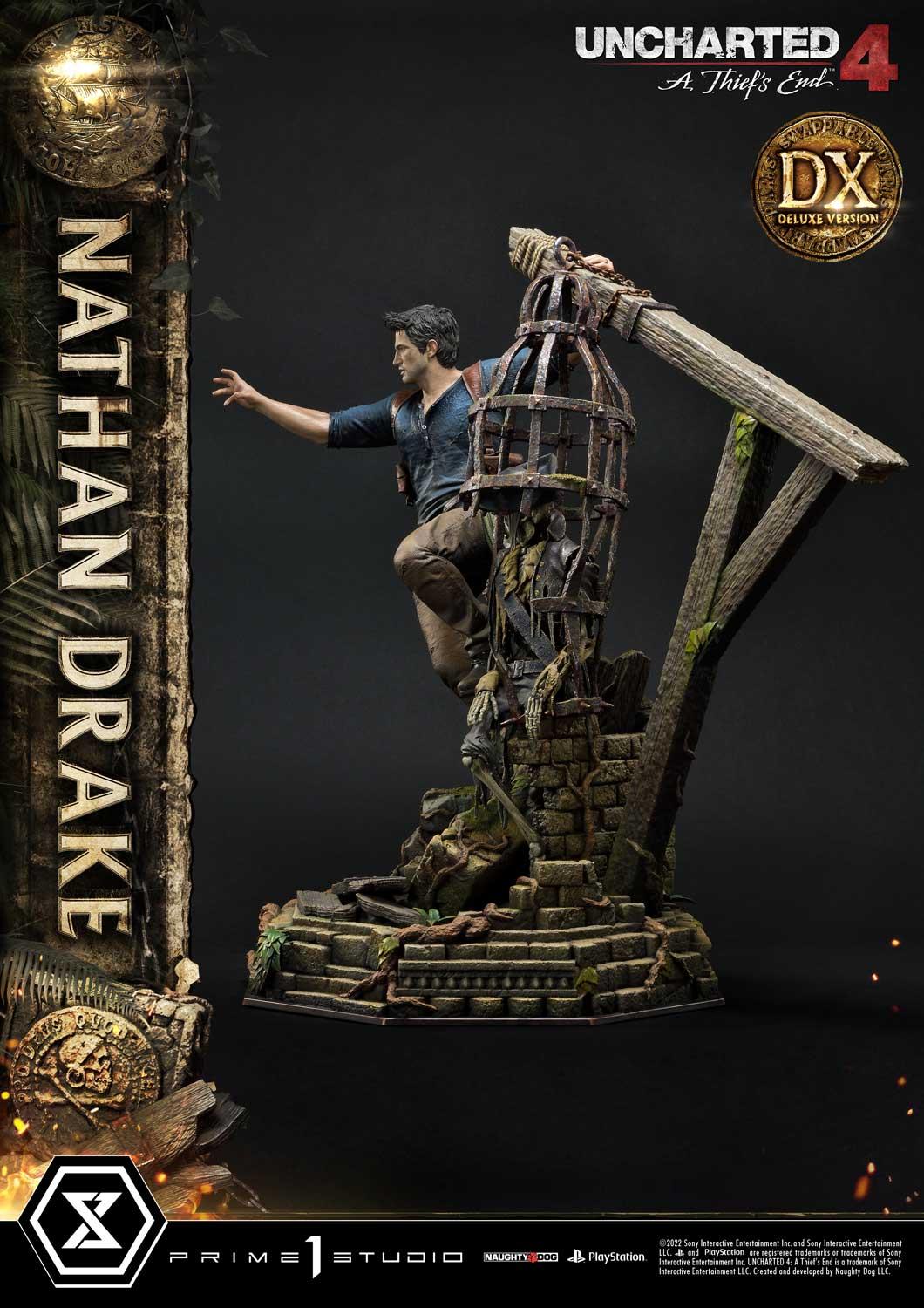 1/4 Quarter Scale Statue: Nathan Drake Uncharted 4 A Thief's End Ultimate  Premium Masterline 1/4 Statue by Prime 1 Studio