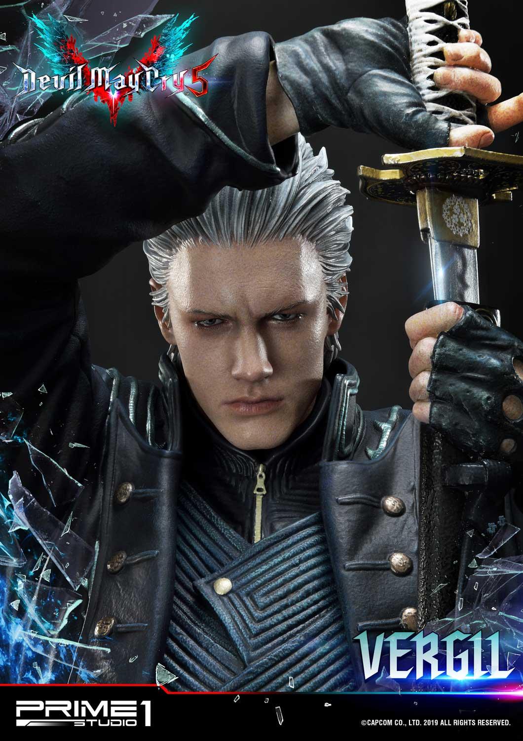 1/4 Quarter Scale Statue: Vergil Devil May Cry 4 Premium Statue by