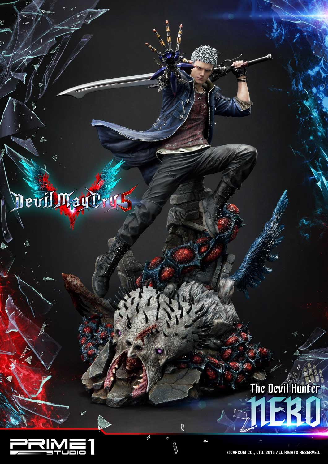 1/4 Quarter Scale Statue: Devil May Cry 5 Nero Deluxe Ver. 1/4 Scale Statue  by Prime 1 Studio