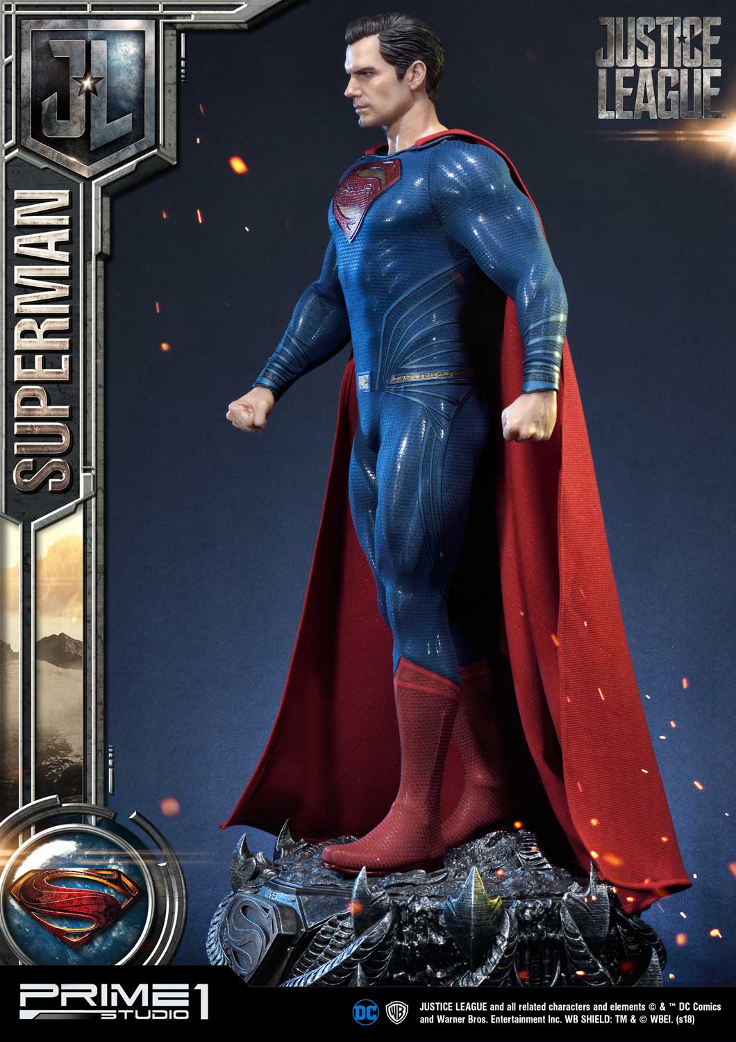 Superman (Henry Cavill) Blue and Red Suit 1/3 Scale Statue - Spec