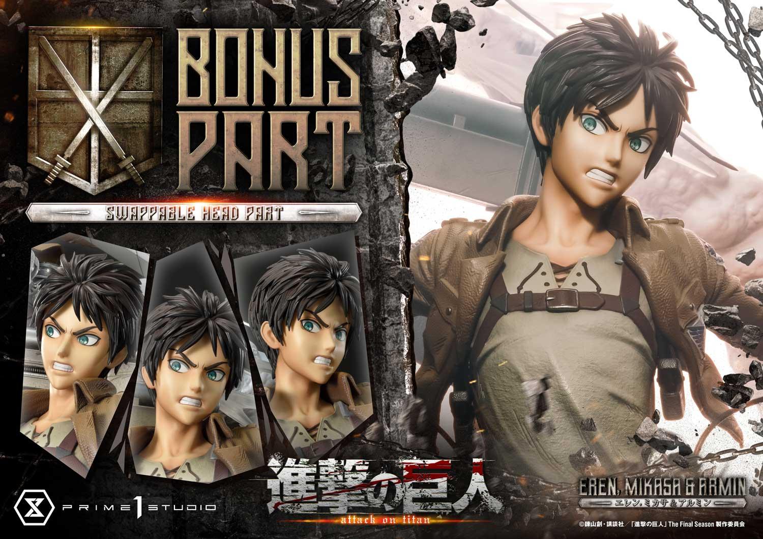 Shingeki no Kyojin (Attack On Titan) Eren Yeager ArtFx J Statue Figure -  Spec Fiction Shop