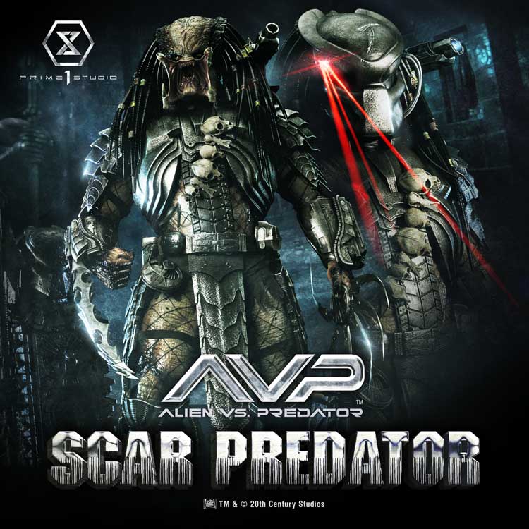 Museum Masterline Alien vs. Predator Scar Predator