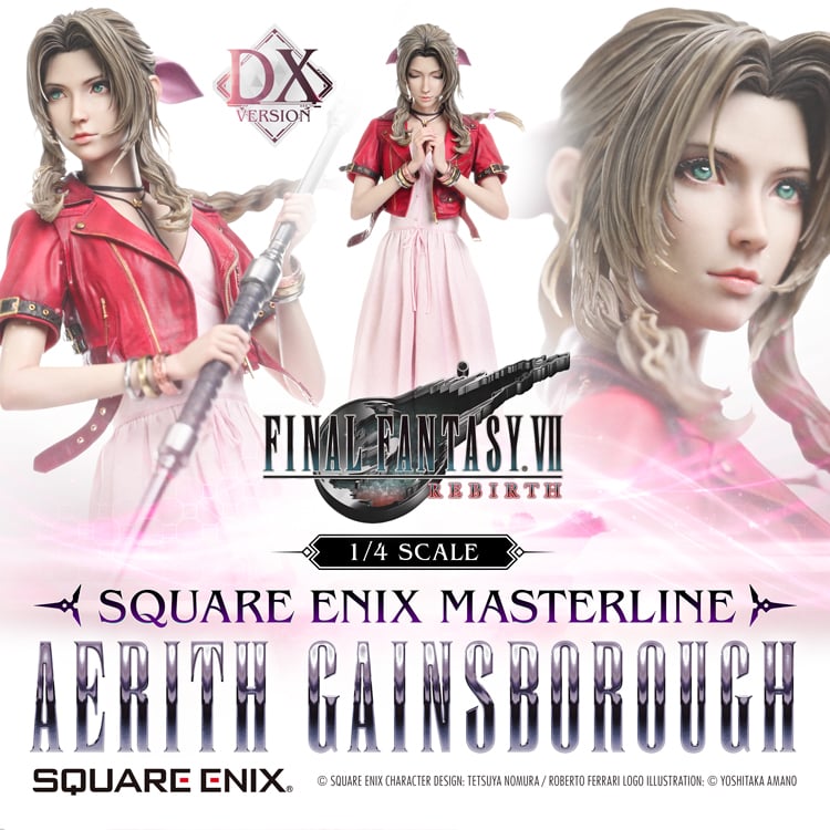 SQUARE ENIX MASTERLINE FINAL FANTASY VII&nbsp;REBIRTH 1/4 Scale Aerith Gainsborough Deluxe Version