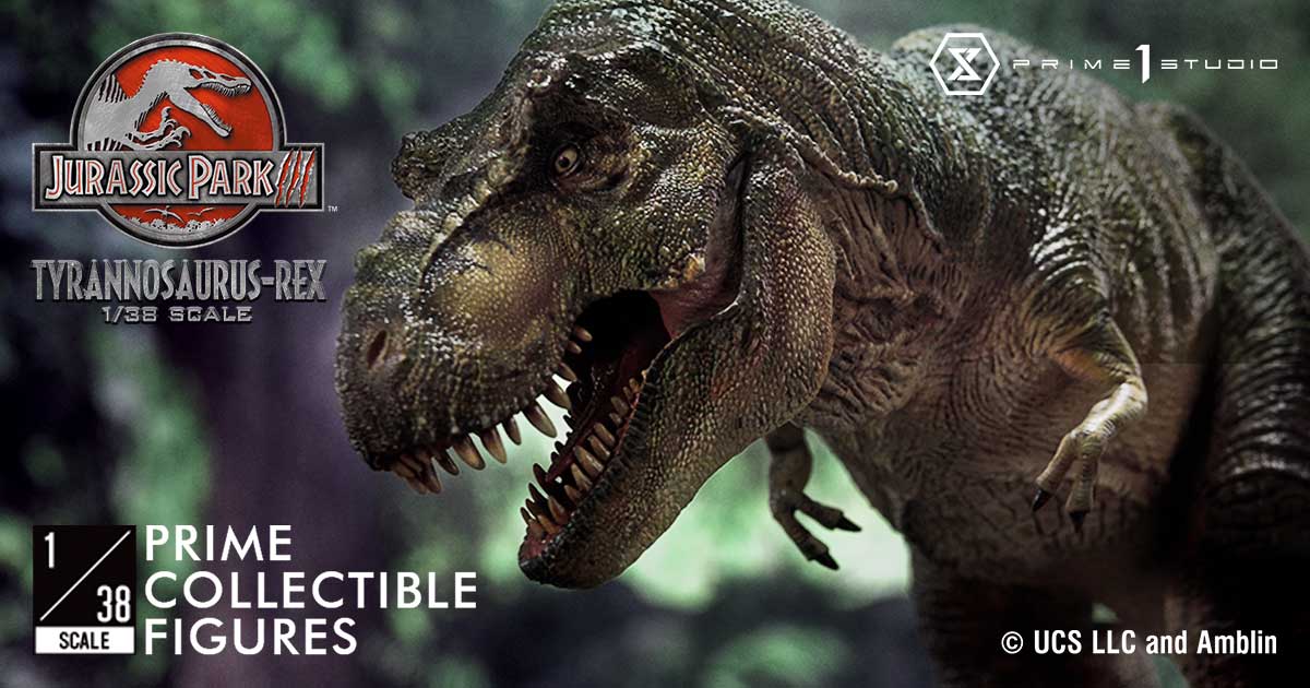 Prime Collectible Figures Jurassic Park III (Film) Tyrannosaurus