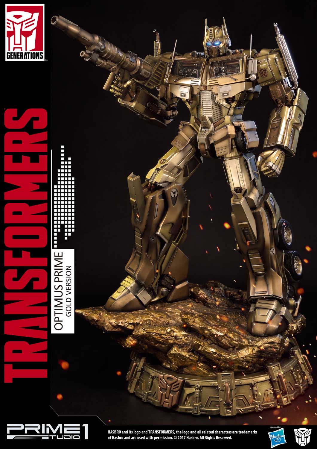 Endeløs mælk skrot Premium Masterline Transformers Generations I Optimus Prime Gold Version |  | Prime 1 Studio