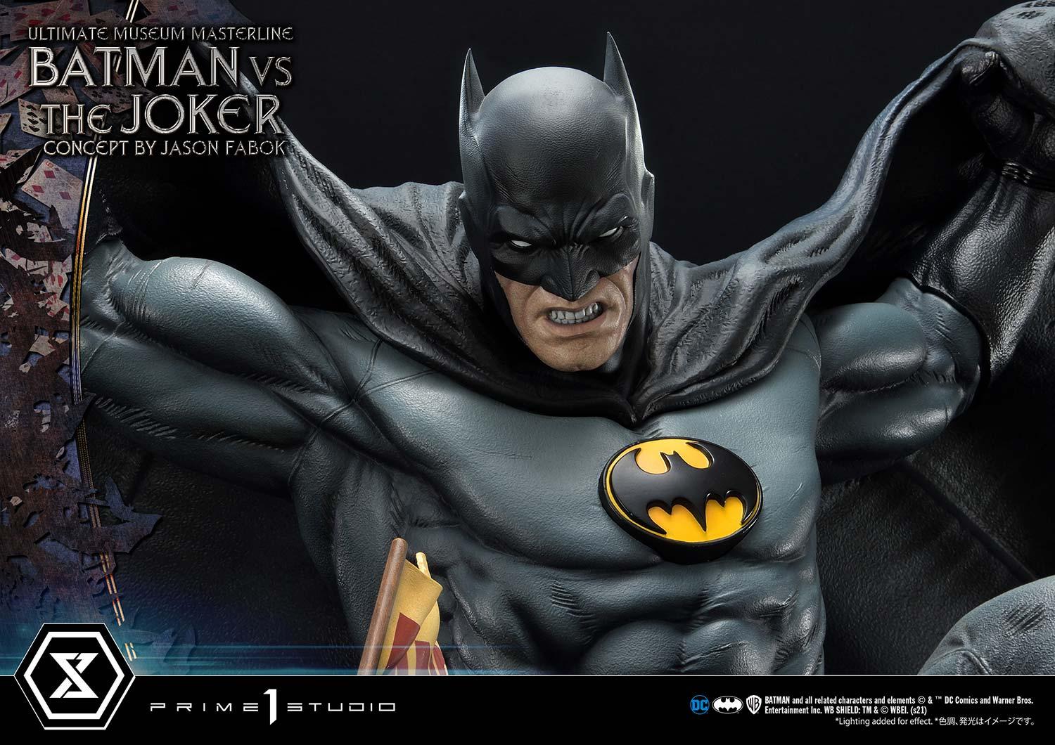 DC COMICS The JOKER 1/4 SCALE MUSEUM STATUE Figurine Joker Batman Bust  Figure