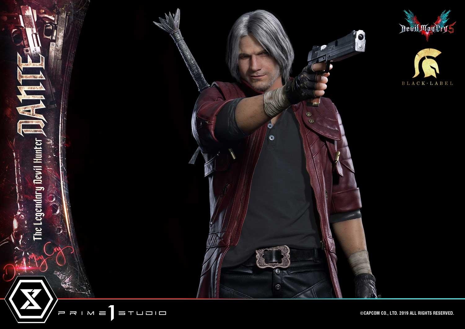 Devil May Cry: Prime 1 revela estatueta realista de Dante