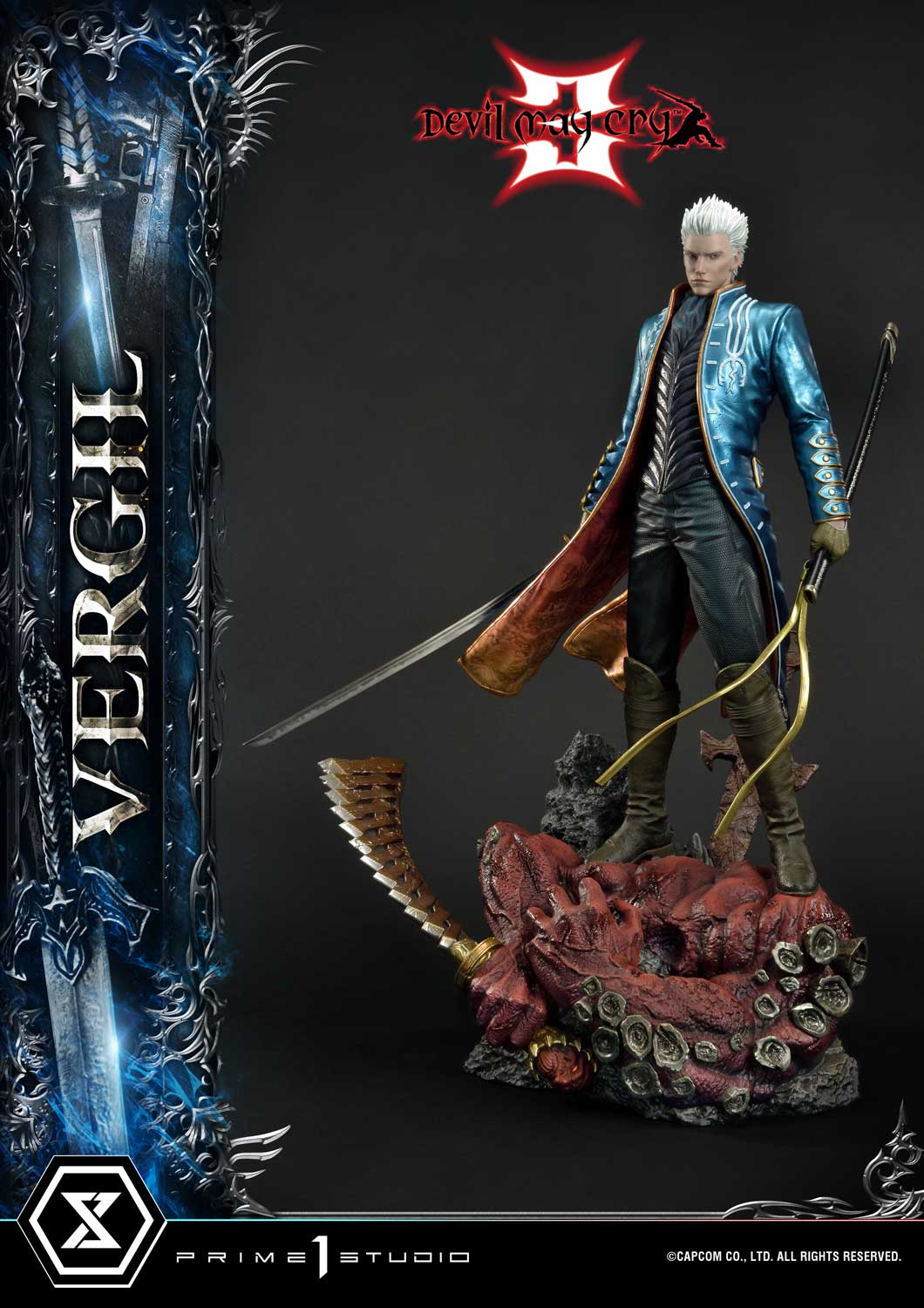 PRÉ VENDA: Action Figure Colecionável Vergil: Devil May Cry V