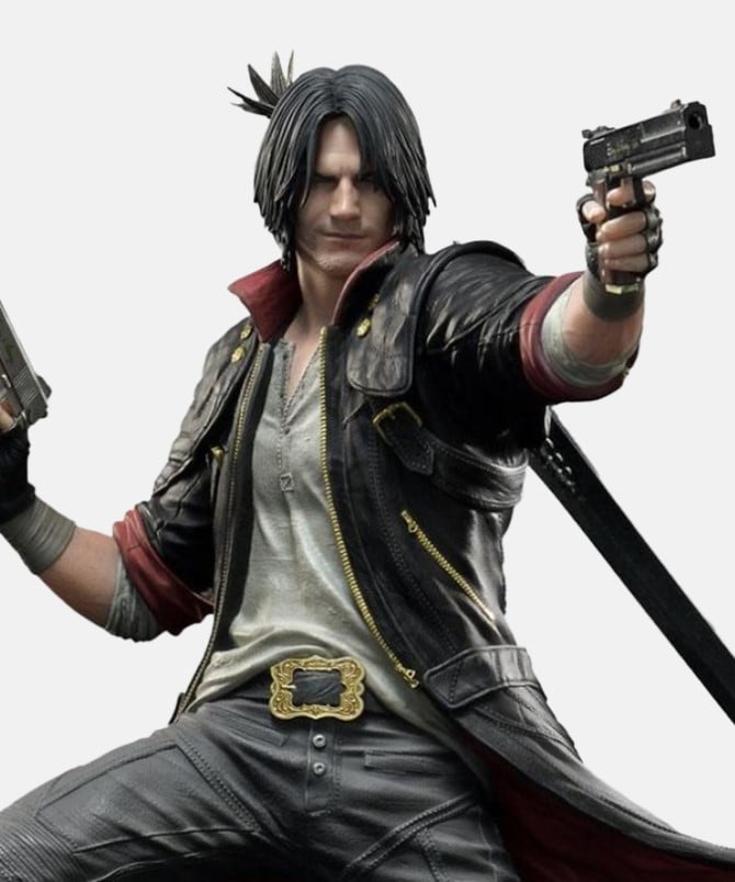 FANTASYTOYS Studio 1/1.5 Devil May Cry 5 Dante Bust Figure Painted