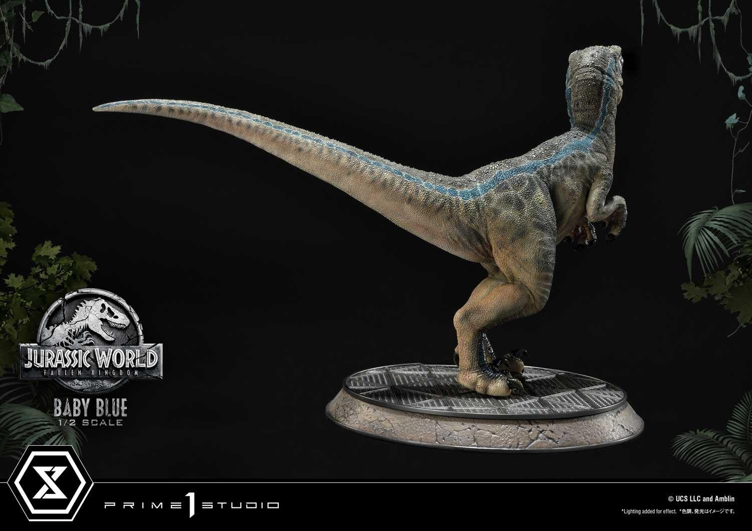 Jurassic World - Figurine de base - Owen et Bébé «Blue» 