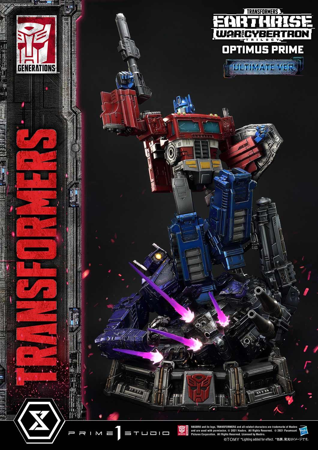 Transformers generations war for store cybertron optimus prime
