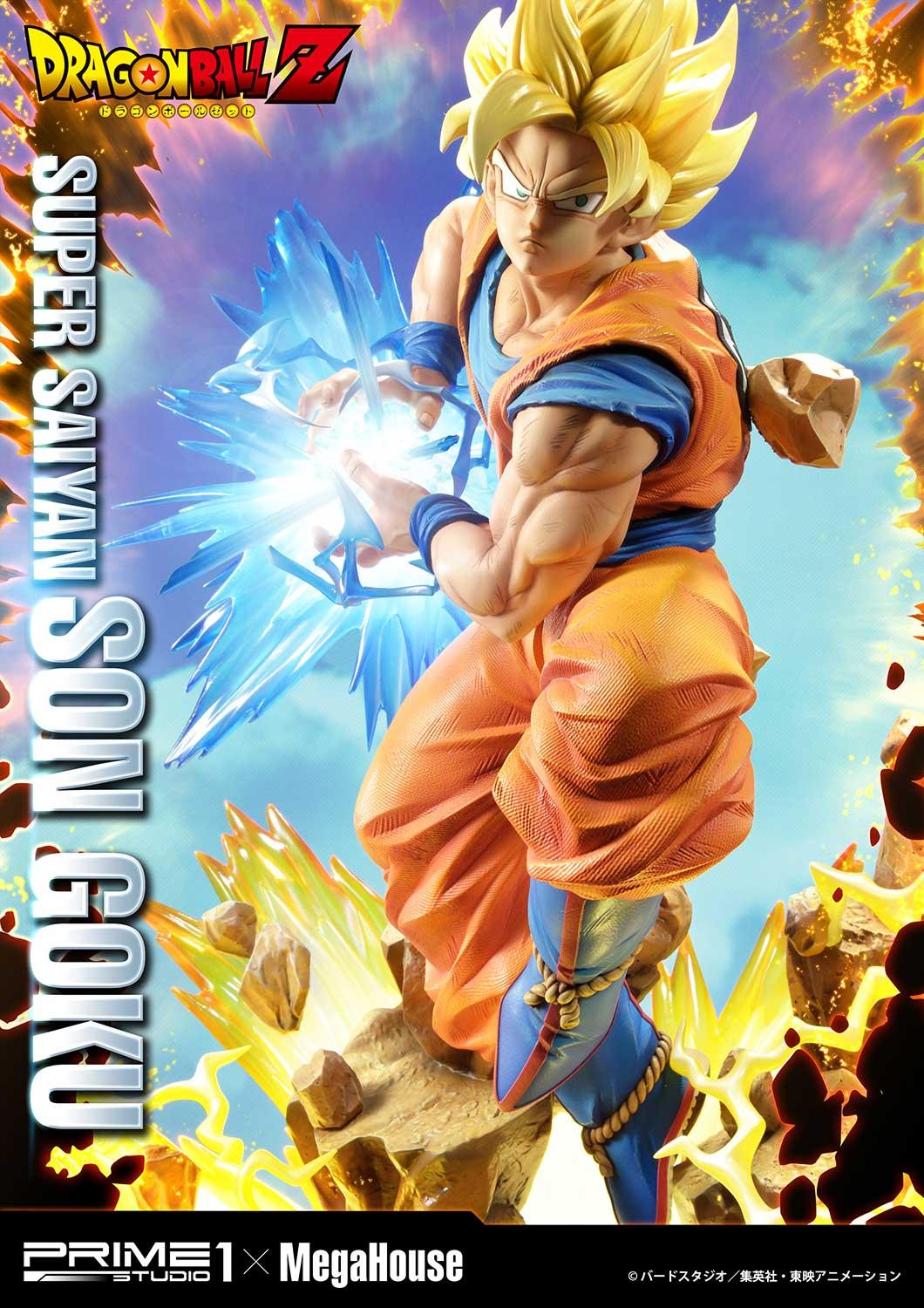 VV Studio Dragon Ball Z Super saiyan 3 Son Goku Statue