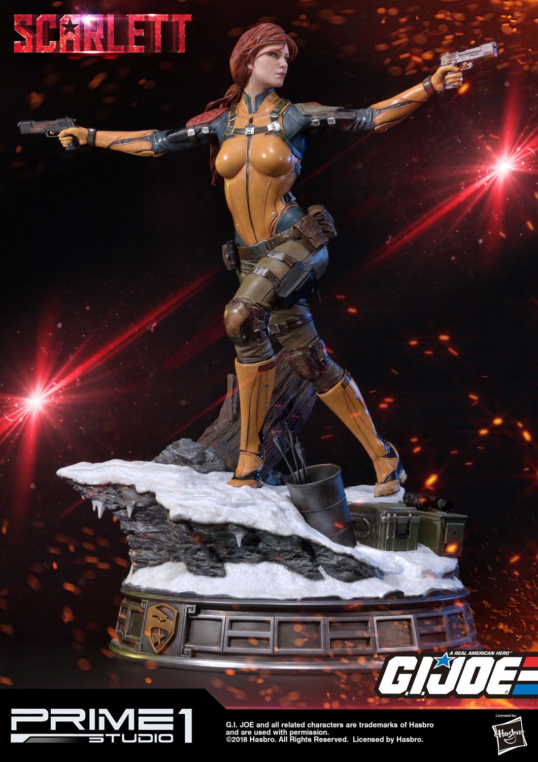 Gi joe discount scarlett statue