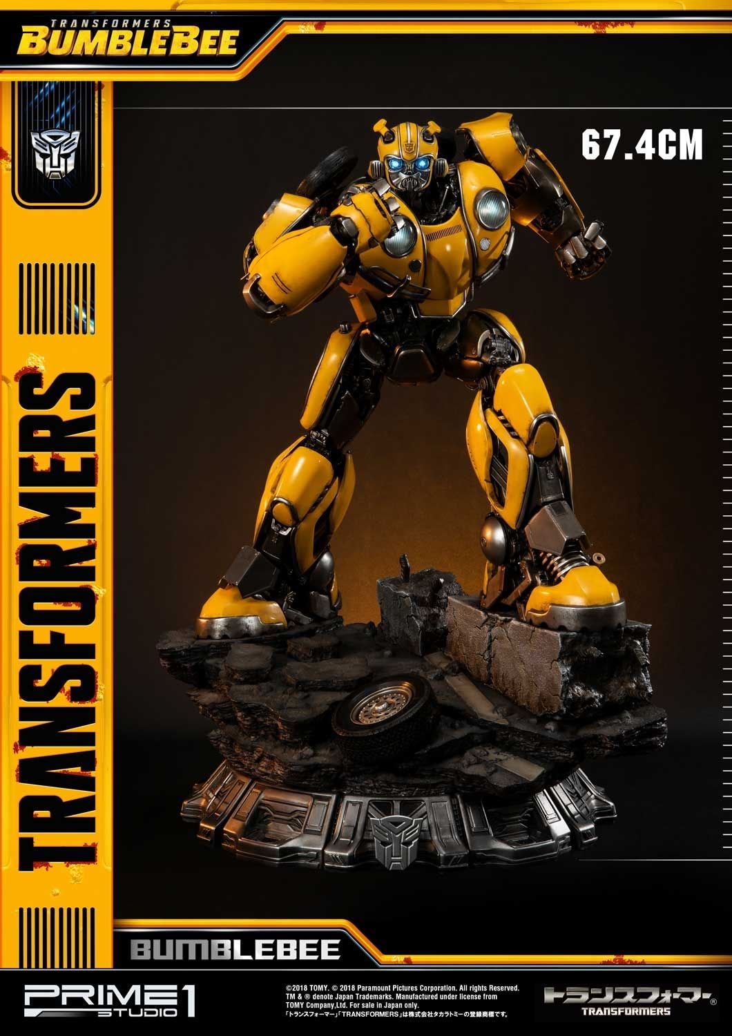 Transformers bumblebee statue hot sale