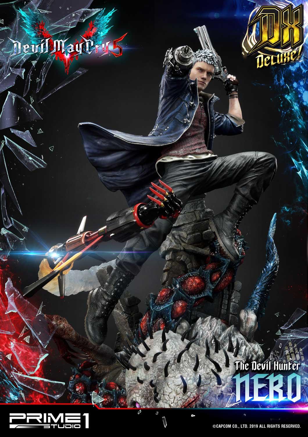 1/4 Quarter Scale Statue: Devil May Cry 5 Nero Deluxe Ver. 1/4 Scale Statue  by Prime 1 Studio