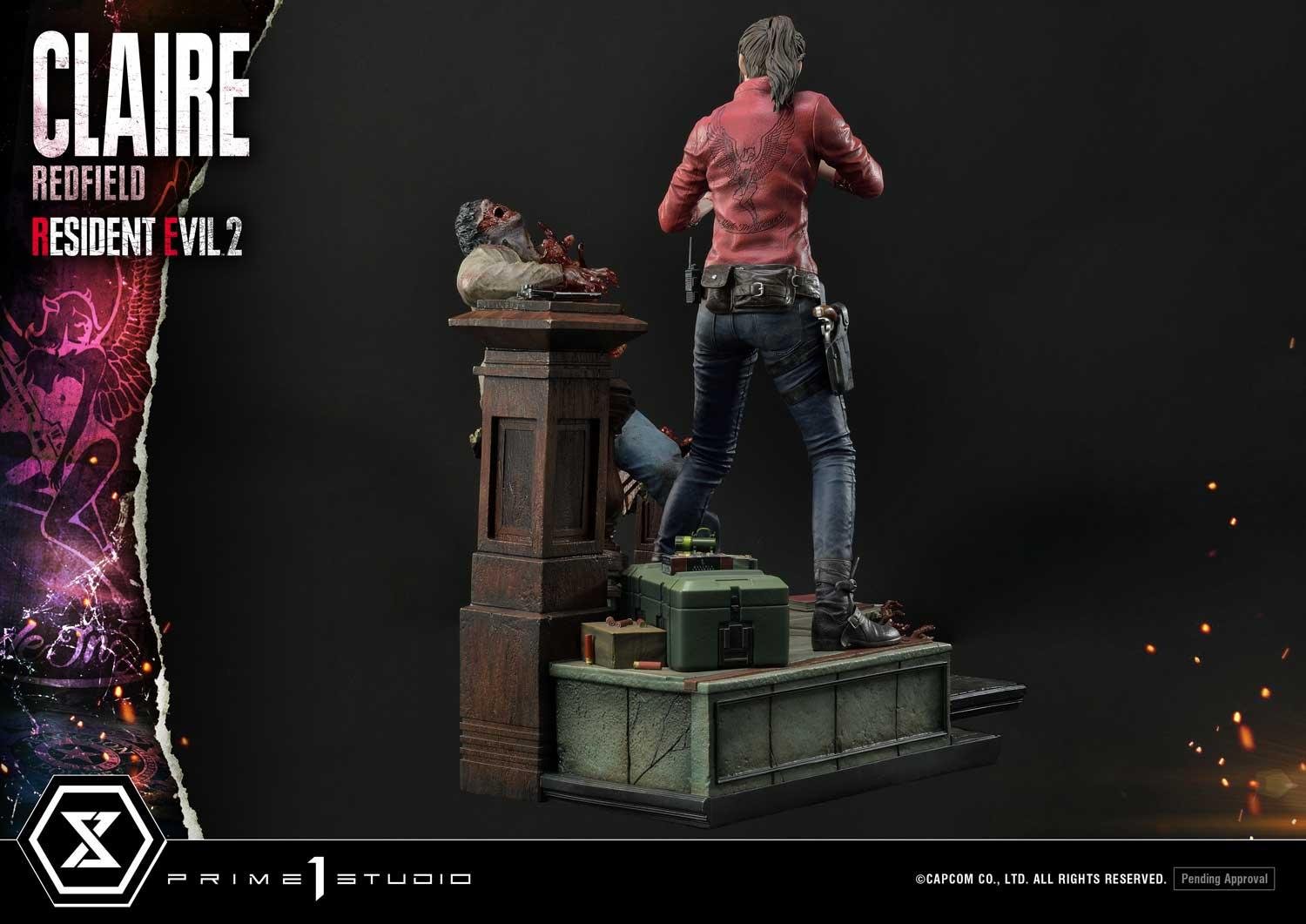 ArtStation - Claire Redfield - Resident Evil 2 Remake - Statue