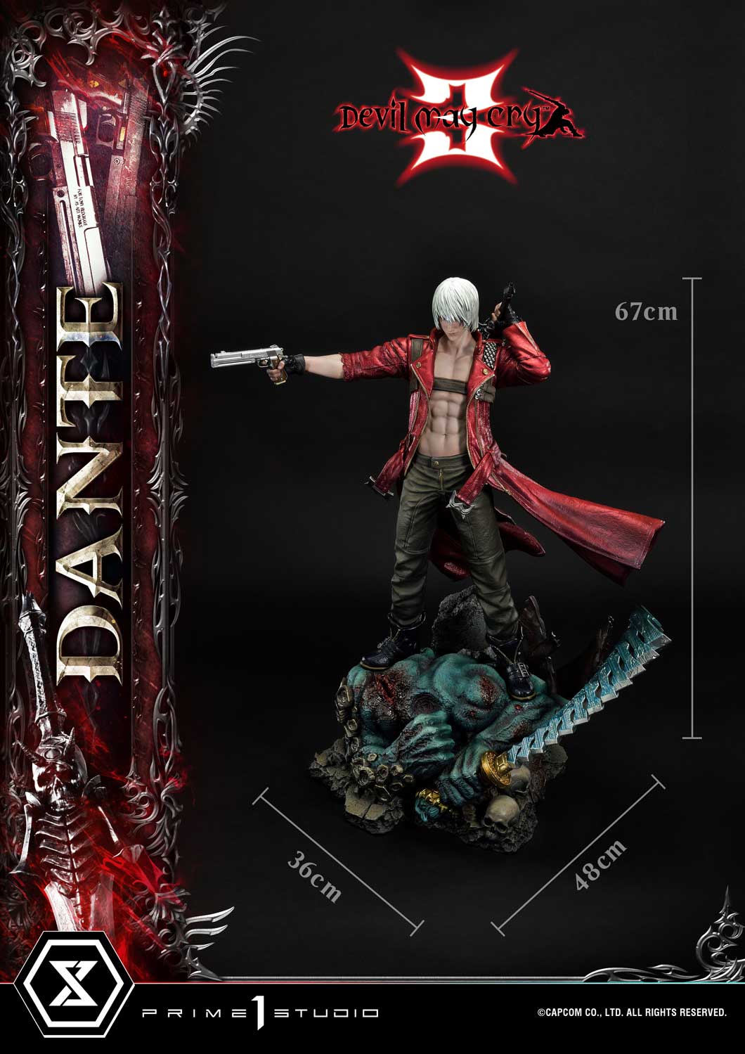 Prime 1 Studios Devil May Cry 3 (Vergil) (Deluxe Version) 1/4 Scale Statue