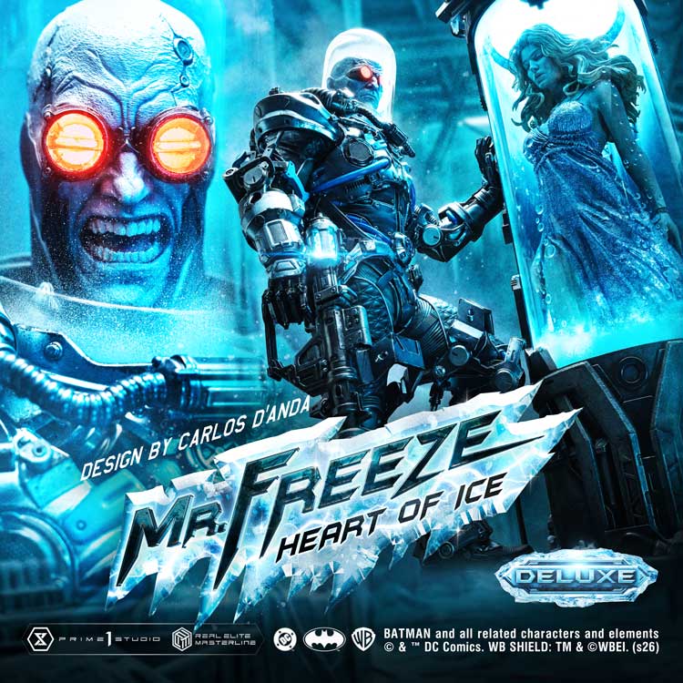 Real Elite Masterline Batman (Comics) Mr. Freeze Heart of Ice (Design by Carlos D'Anda)	