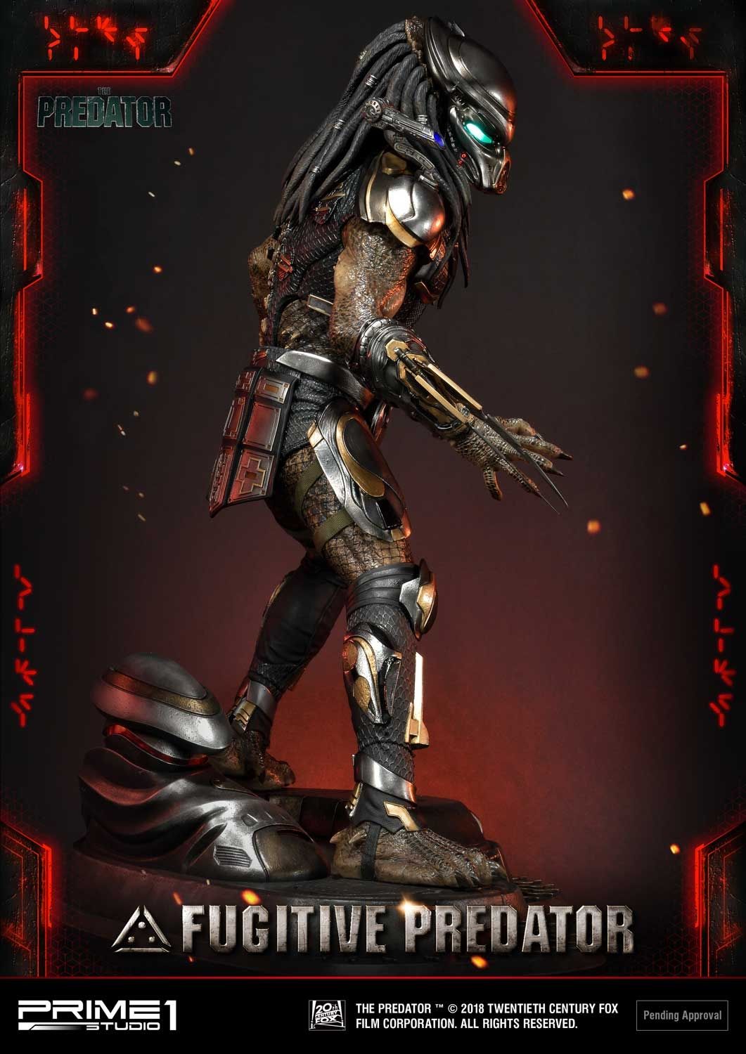 Funko Pop! Movies – The Predator (Fugitive Predator Chase) + Protettore ToysDiva – Edizione Da Collezione