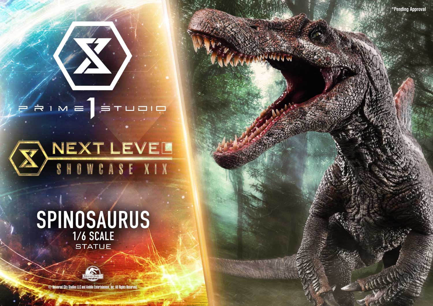 Jurassic Park III (Film) Spinosaurus 1/6 scale