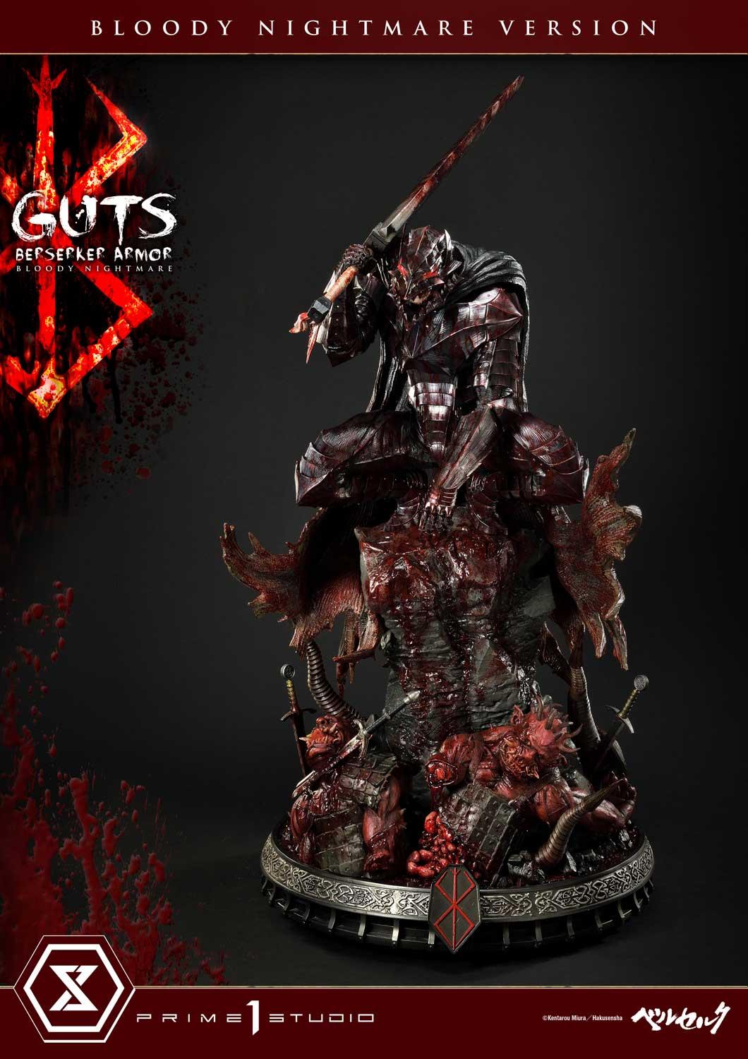 Guts Berserker Armor (Bloody Nightmare Version) Polystone Statue by Prime 1  Studio