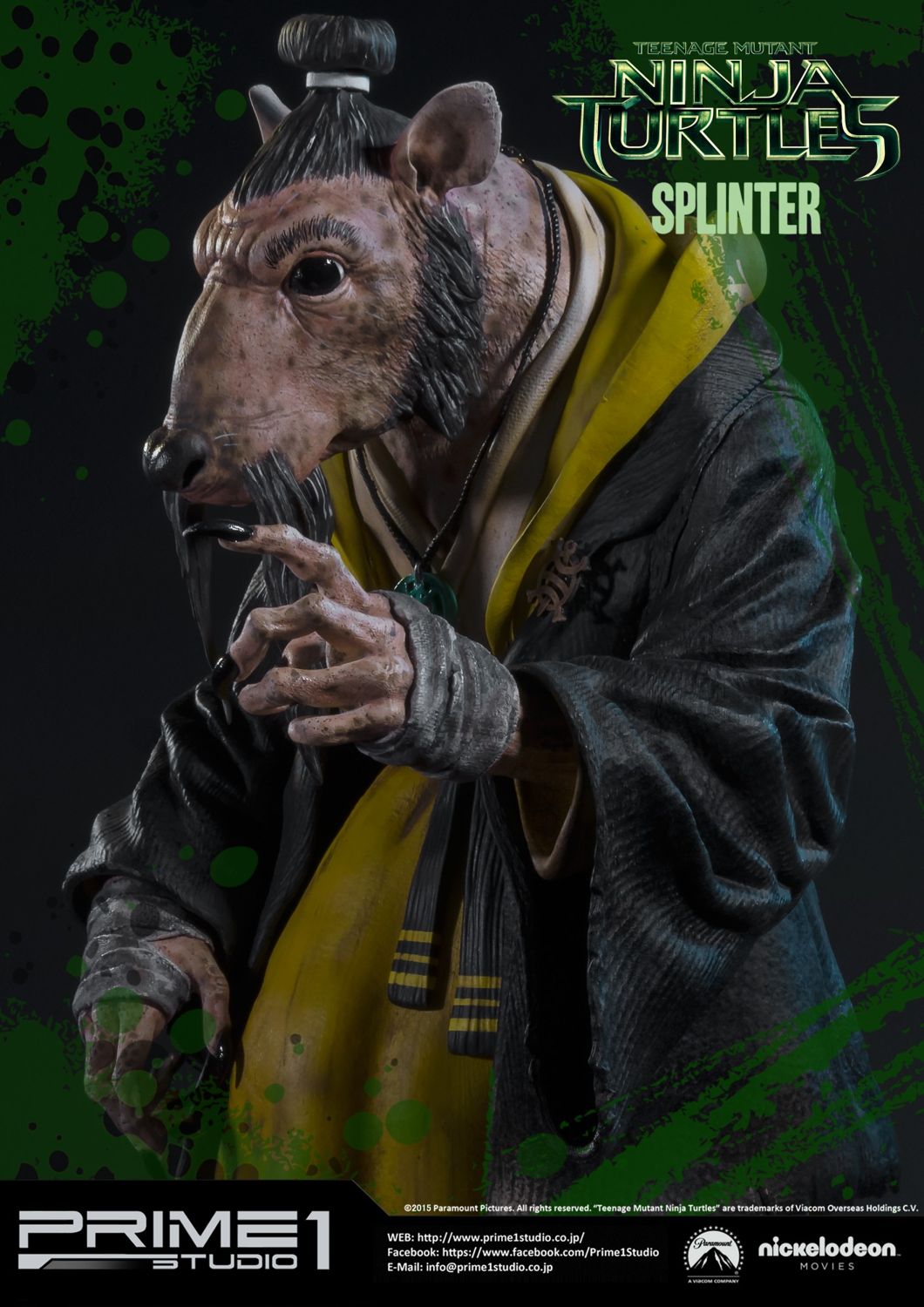 teenage mutant ninja turtles splinter