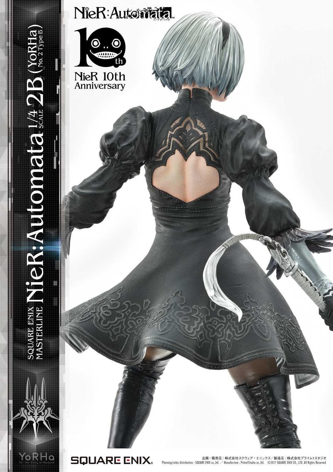 NieR Game Series 10th Anniversary Square Enix INDIVIDUALS RARE YoRHa Prize  2P Figurine