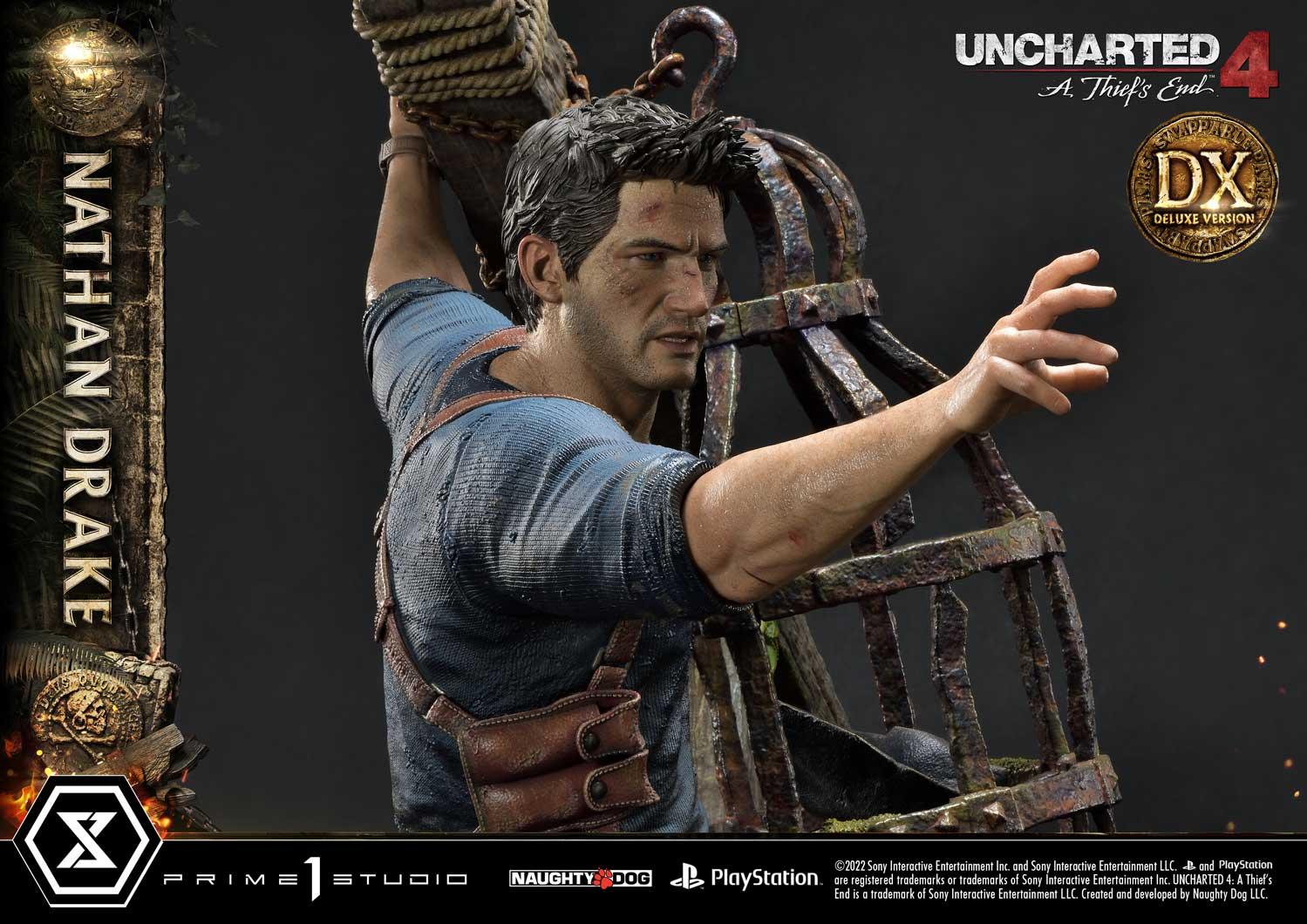1/4 Quarter Scale Statue: Nathan Drake Uncharted 4 A Thief's End Ultimate  Premium Masterline 1/4 Statue by Prime 1 Studio