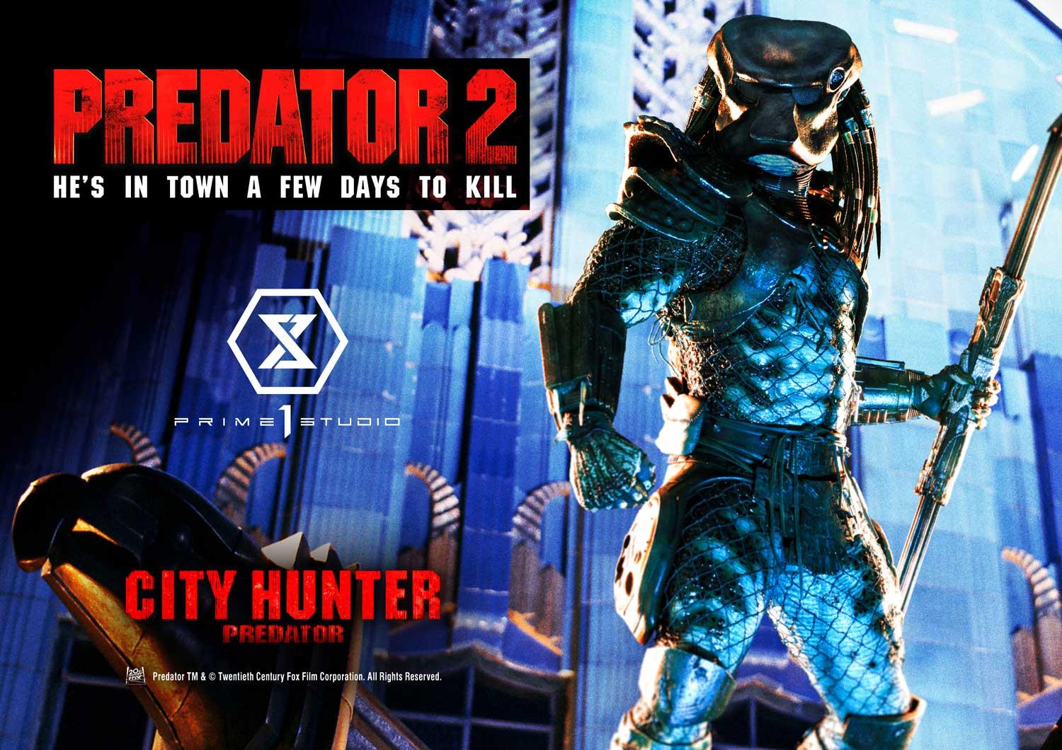 Museum Masterline Predator 2 (Film) City Hunter Predator