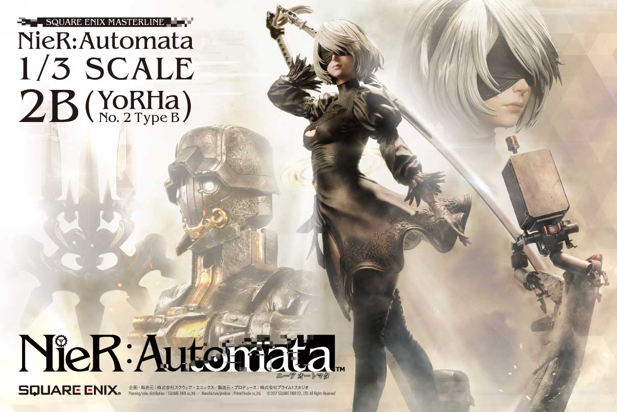 Square Enix Masterline NieR: Automata 2B (YoRHa No. 2 Type B) 1/3 Scale  Statue