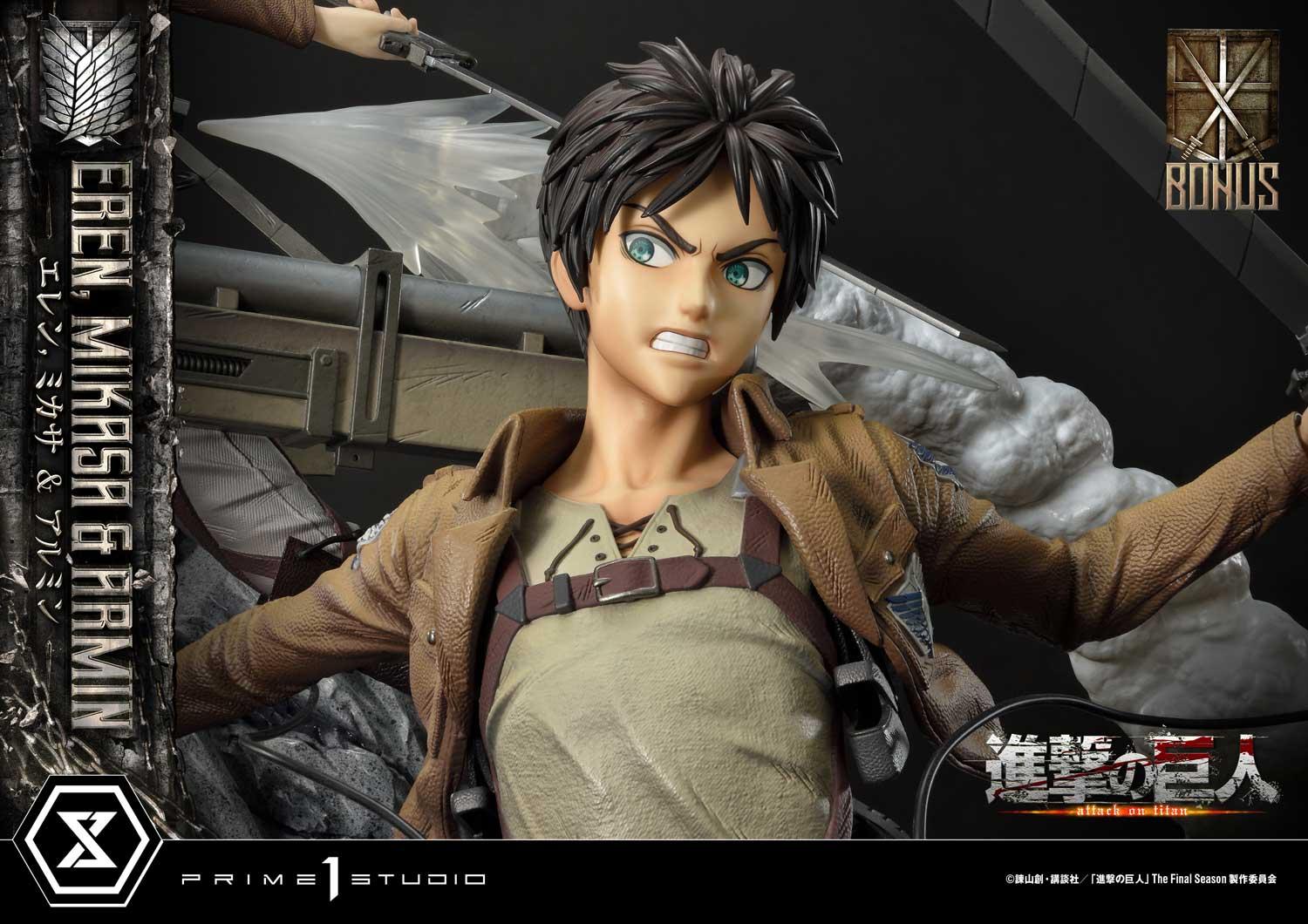 Pre order】JR & Rosa Studio Attack on Titan 1/4 Eren Jaeger R18