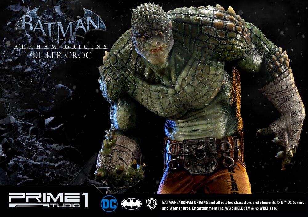 Museum Masterline Batman Arkham Origins Killer Croc