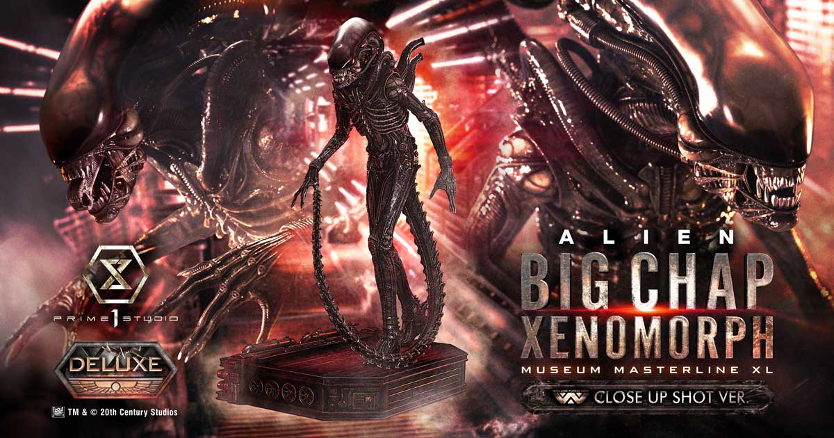 Museum Masterline XL Alien (Film) Big Chap Xenomorph Close Up Shot Ver ...