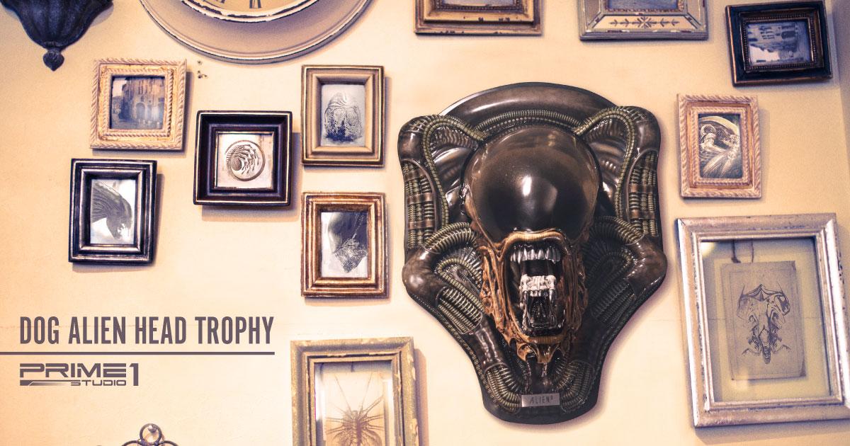 Dog Alien Head Trophy Open Mouth Version | Statue | Prime 1 Studio