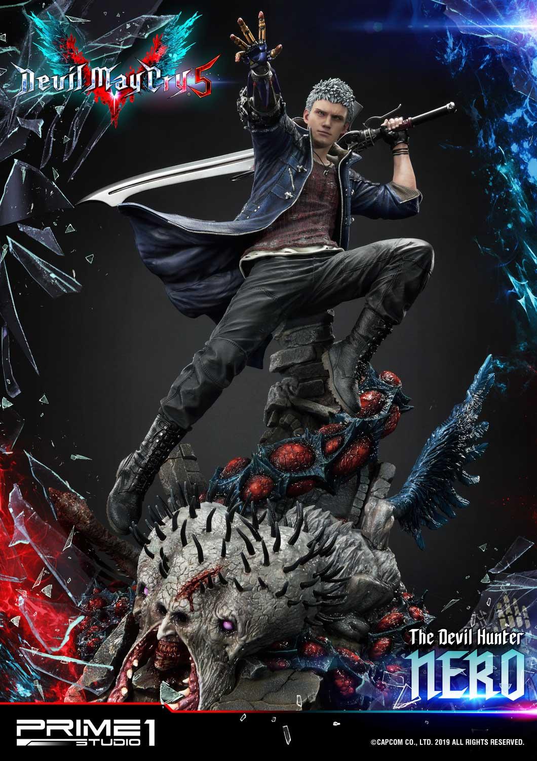 Devil May Cry 5 - Nero Statue by Prime 1 Studio - The Toyark - News