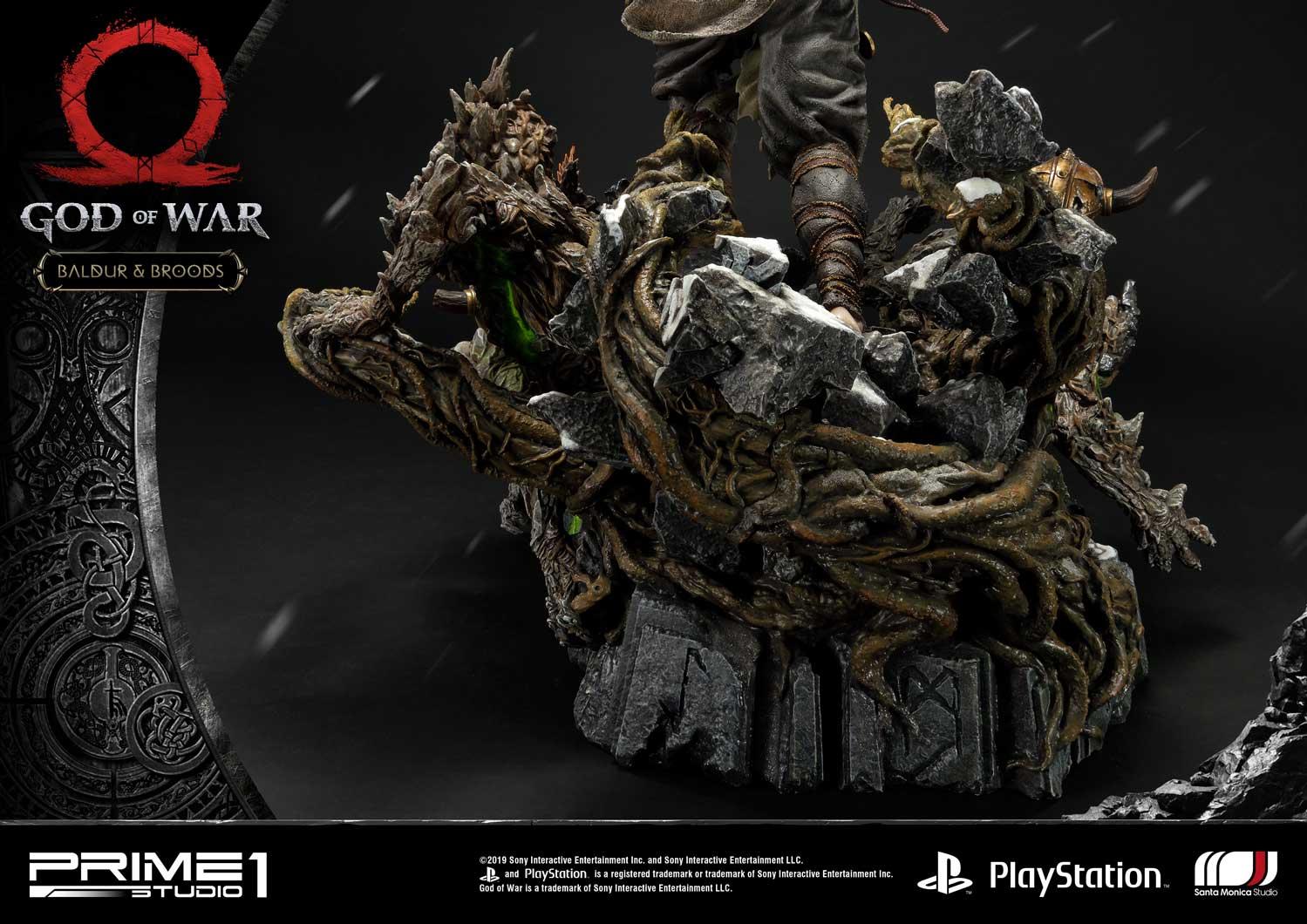 God of War (2018): Baldur & Broods - Statue 62 cm - Prime 1 Studio